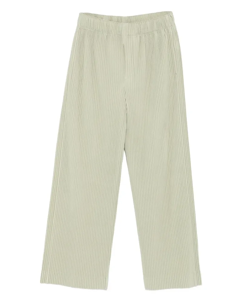 Issey Miyake plissé trousers - Grün Grün