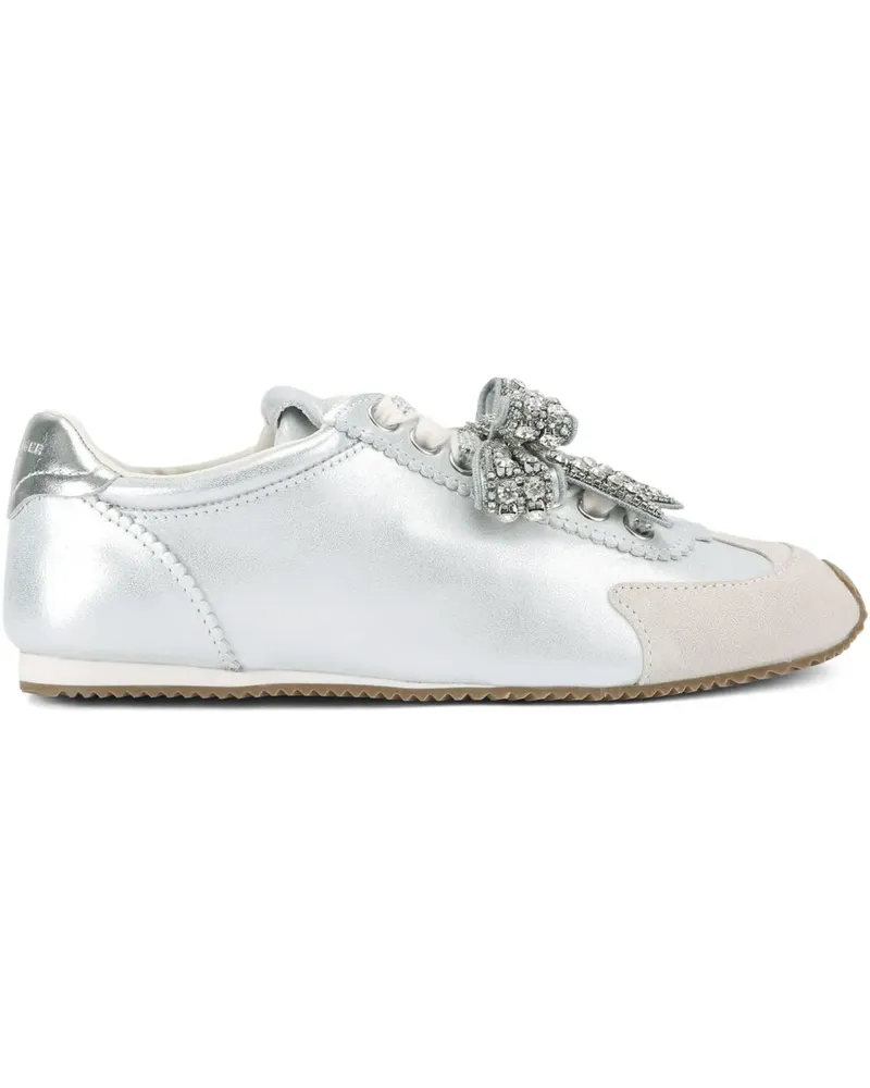 Kurt Geiger Islington Sneakers mit Schleifendetail - Weiß Weiß