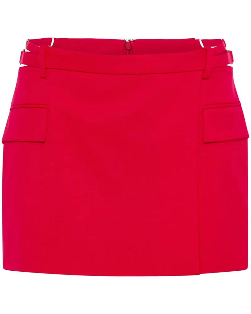Dion Lee Minirock mit Cut-Outs - Rot Rot