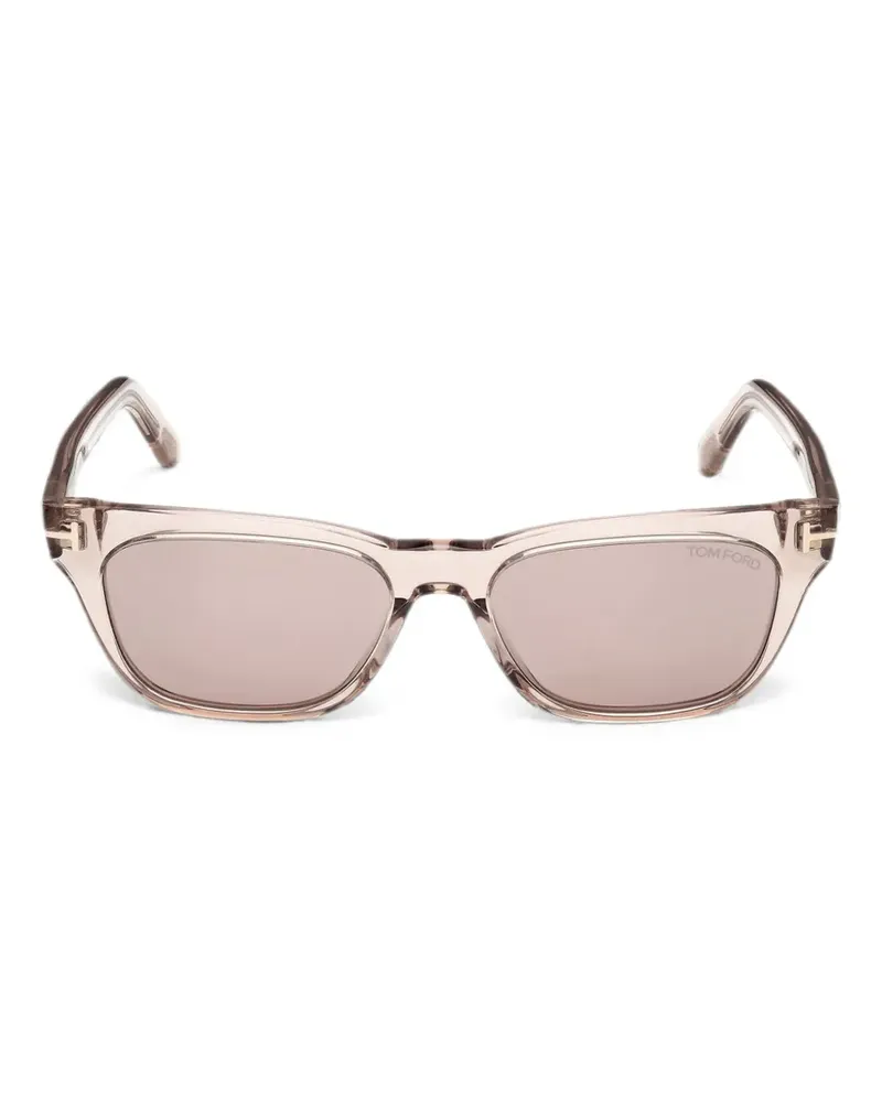 Tom Ford Penn 02 Sonnenbrille mit eckigem Gestell - Nude Nude