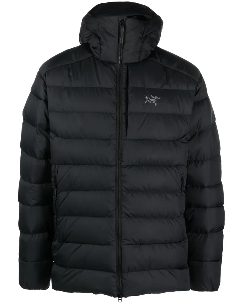 Arc'teryx Thorium Daunenjacke mit Kapuze - Schwarz Schwarz