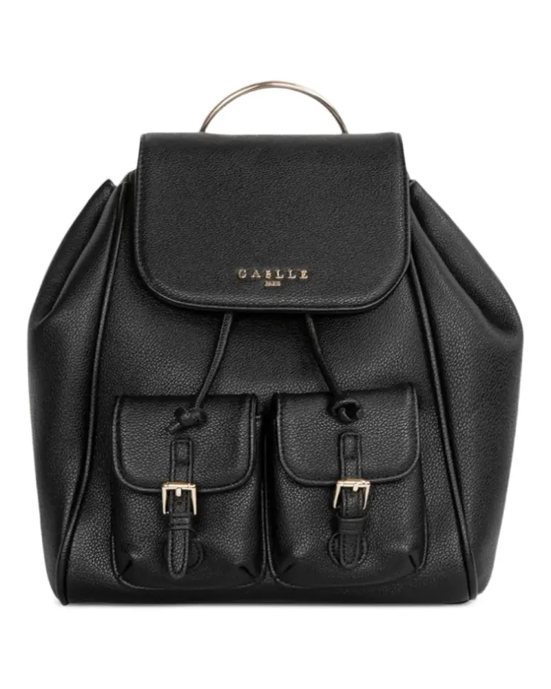 Gaëlle Bonheur Rucksack mit Kordelzug - Schwarz Schwarz