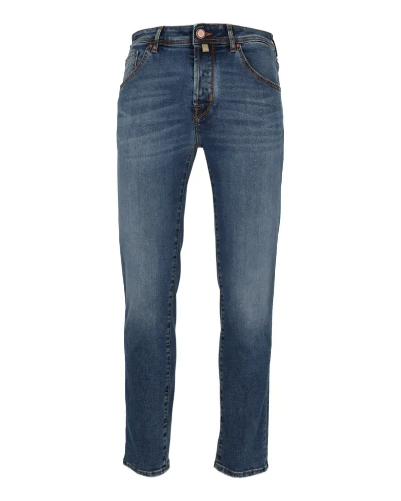 Jacob Cohën Scott Slim-Fit-Jeans - Blau Blau