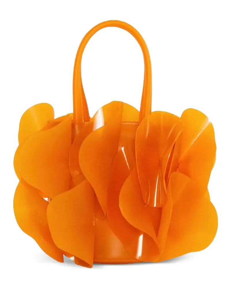 FARM Rio Jelly Flower Tote Bag - Orange Orange
