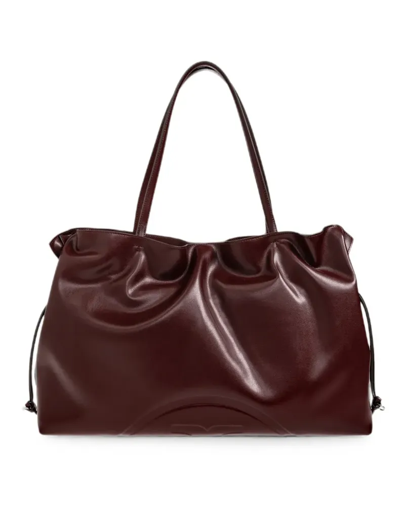 Tory Burch Ella Tote Bag mit Logo-Prägung - Braun Braun
