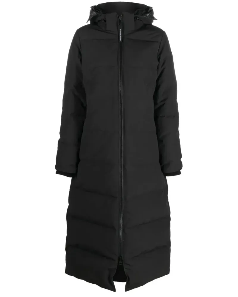 Canada Goose long-length padded jacket - Schwarz Schwarz
