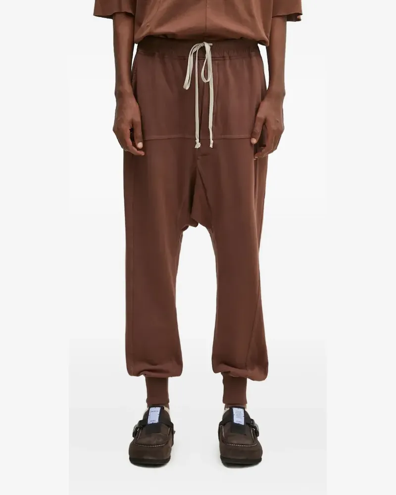 DRKSHDW by Rick Owens Baggy-Hose mit Kordelzug - Braun Braun