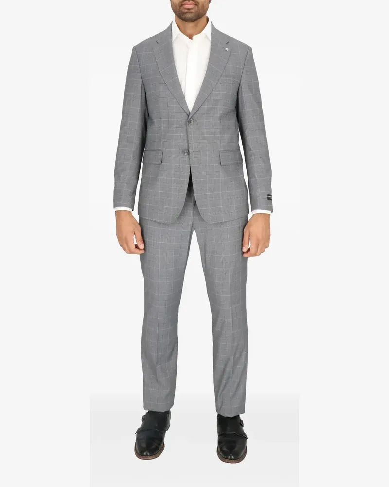 Scotch&Soda Karierter Anzug - Grau Grau