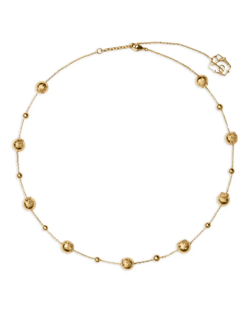 Burberry Sphere Equestrian Knight Halskette - Gold Gold