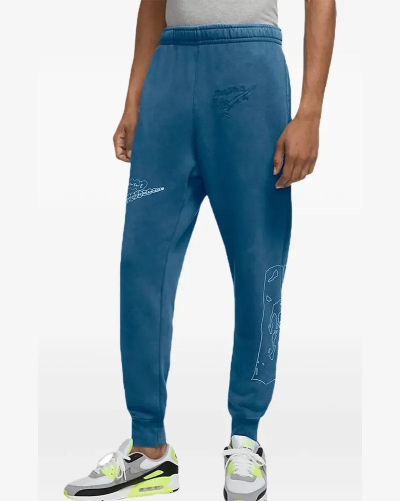 Nike fleece track pants - Blau Blau