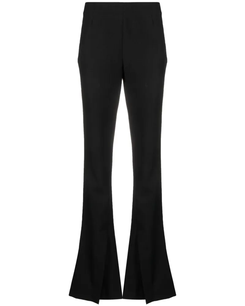 AMBUSH High-Waist-Hose mit Schlitzen - Schwarz Schwarz