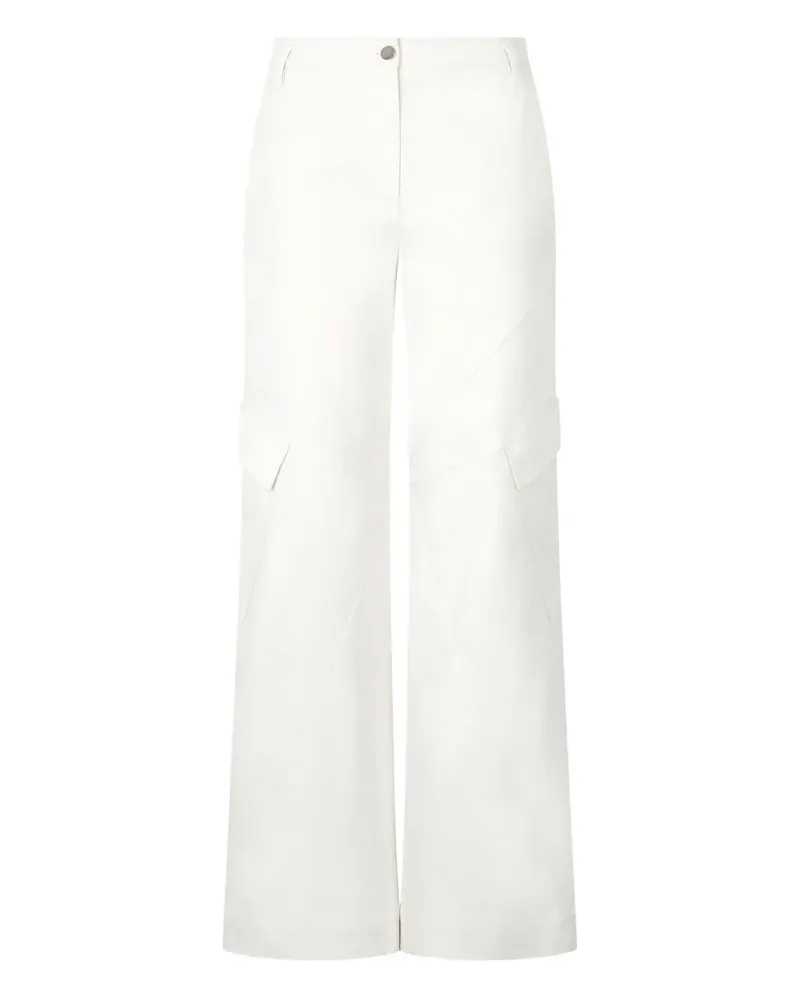 Roberto Cavalli Cargohose mit Python-Print - Nude Nude