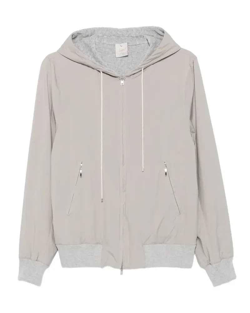 Gran Sasso Wendbare Kapuzenjacke - Grau Grau