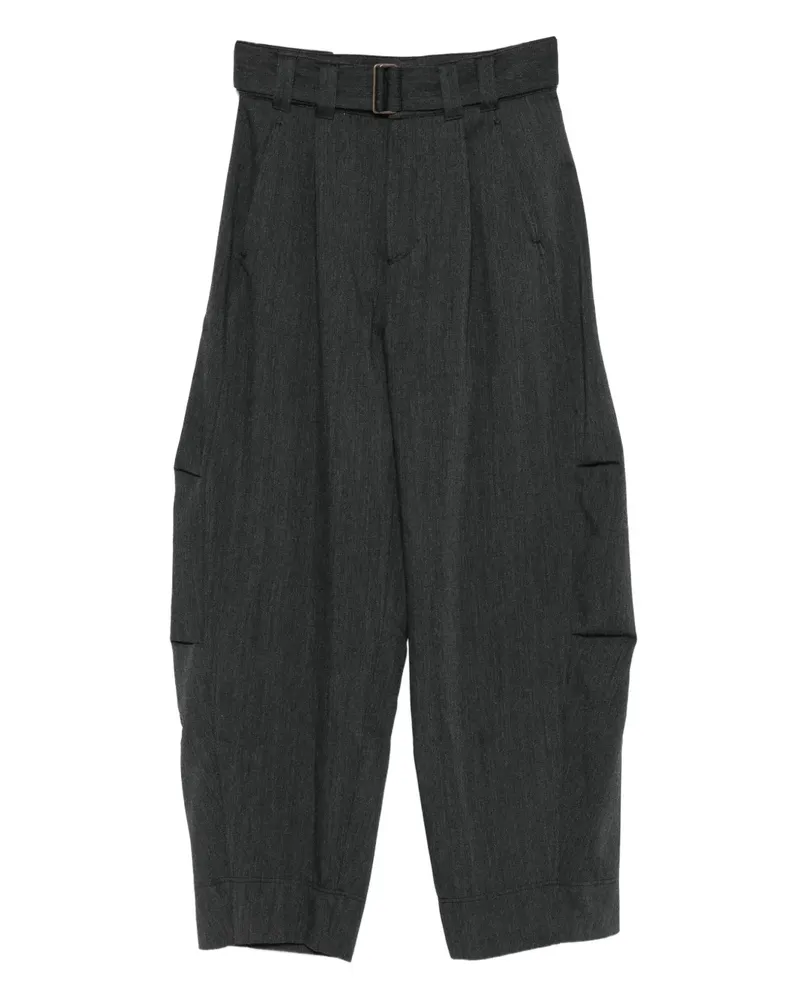 Soeur Gao Hose mit Bundfalten - Grau Grau