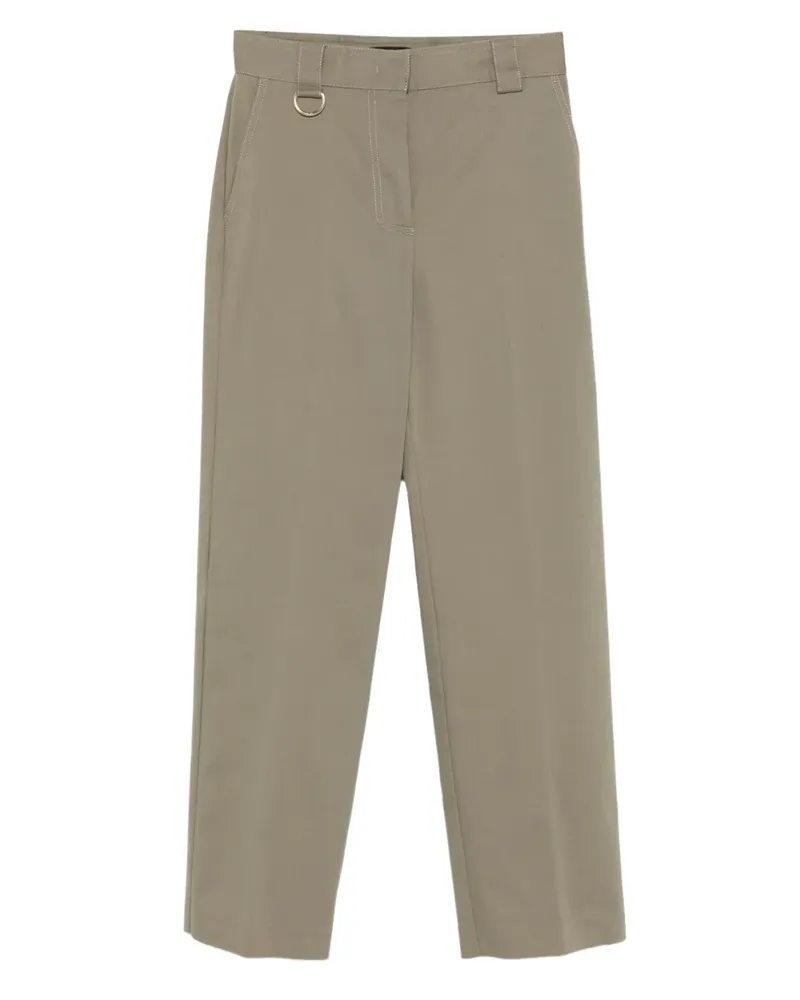 Liu Jo D-Ring Hose mit Seitentaschen - Grün Grün