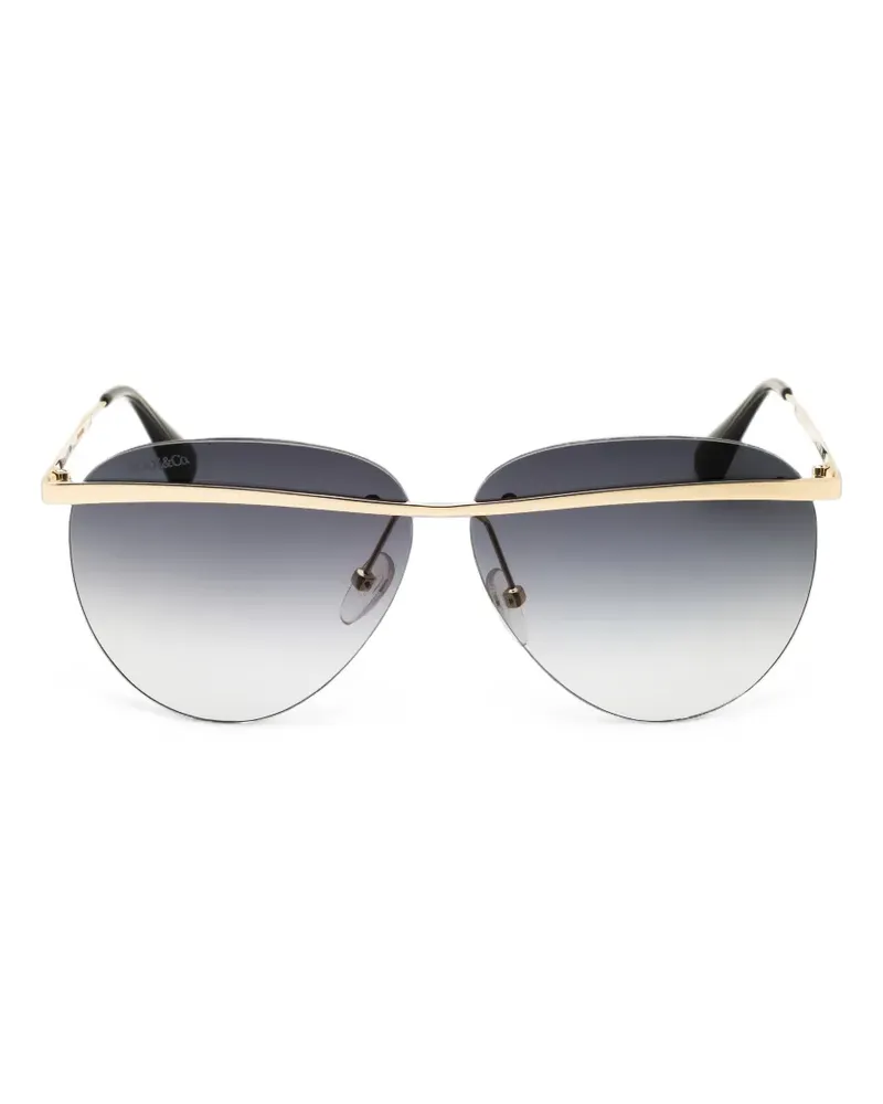 MAX&Co. pilot-frame sunglasses - Gold Gold