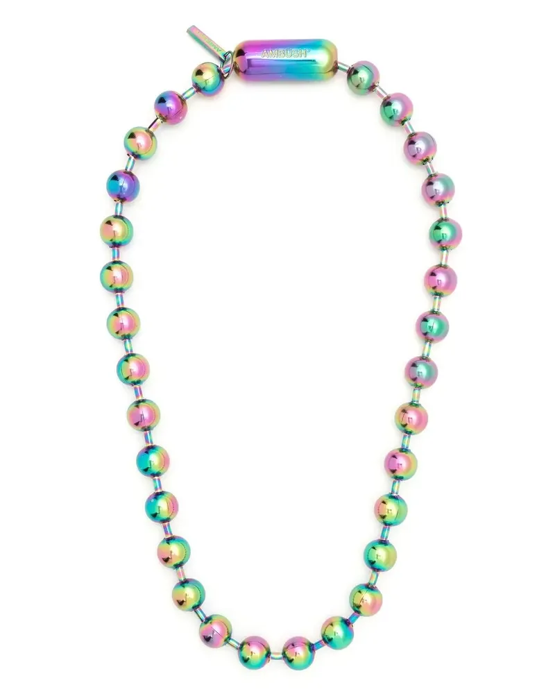 AMBUSH Kugelkette mit Schimmeroptik - Grün Grün