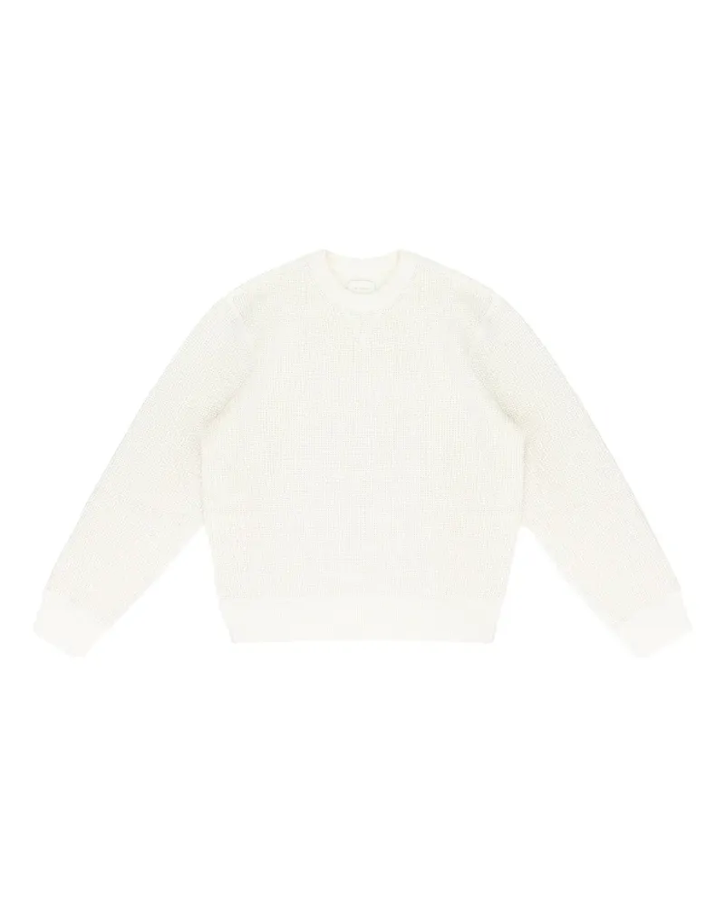 Aimé Leon Dore Pullover mit Waffelmuster - Weiß Weiß