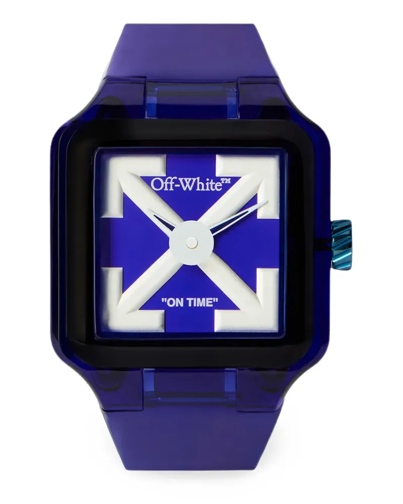 OFF-WHITE Proto 01 Armbanduhr 45mm - Blau Blau