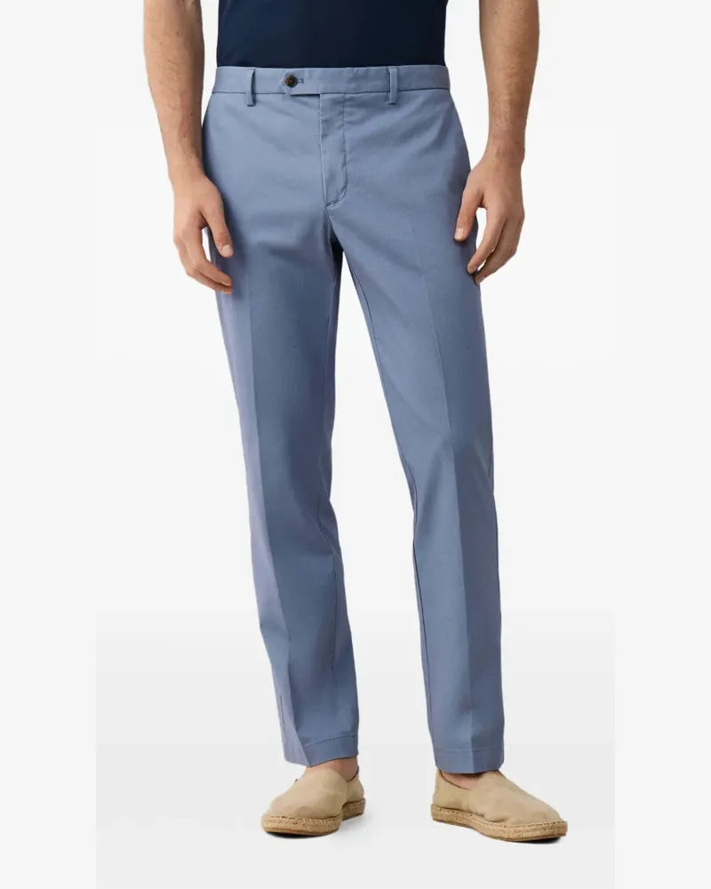 Hackett Sanderson Hose mit Gürtelschlaufen - Blau Blau