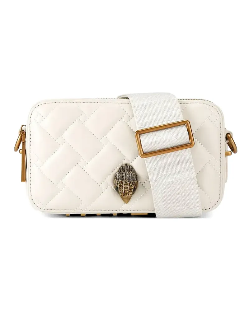 Kurt Geiger Kensington Kurt quilted eagle-head satchel - Nude Nude