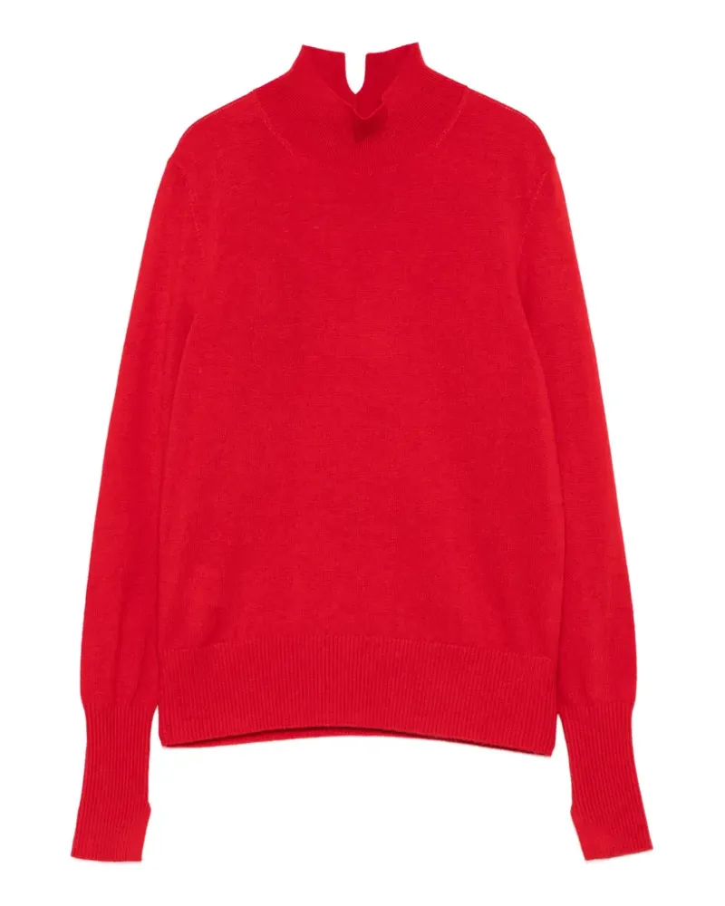 Pinko Pullover mit Stehkragen - Rot Rot