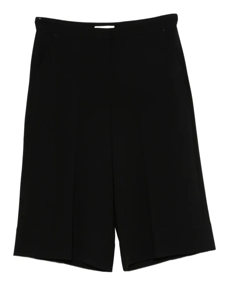 Marina Rinaldi Mrnaceri pressed-crease shorts - Schwarz Schwarz