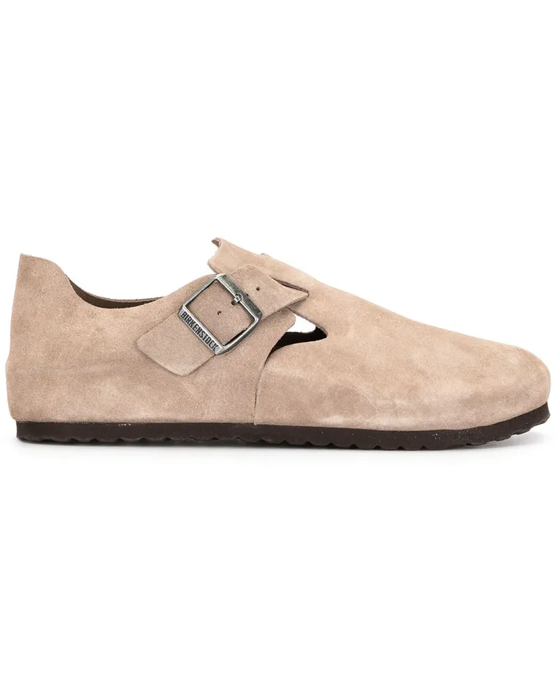 Birkenstock Geschlossene Sandalen mit Schnalle - Nude Nude