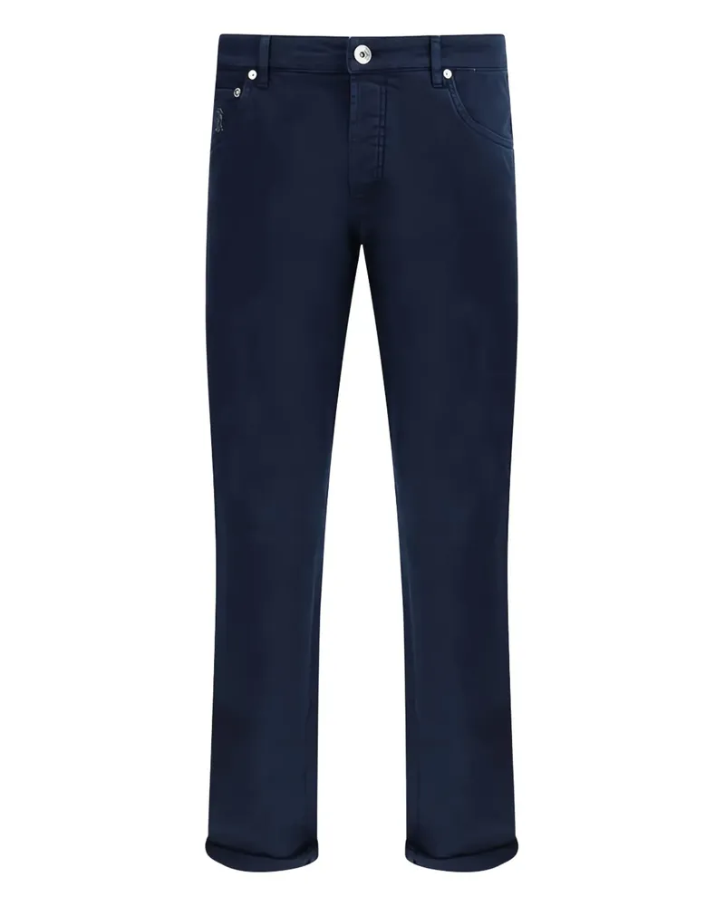 Brunello Cucinelli Jeans aus Baumwolle - Blau Blau