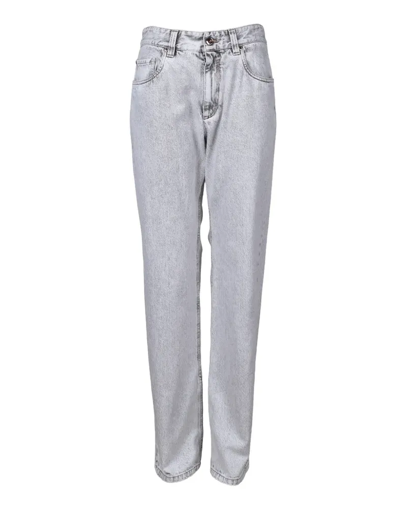 Brunello Cucinelli Retro-fit jeans - Grau Grau
