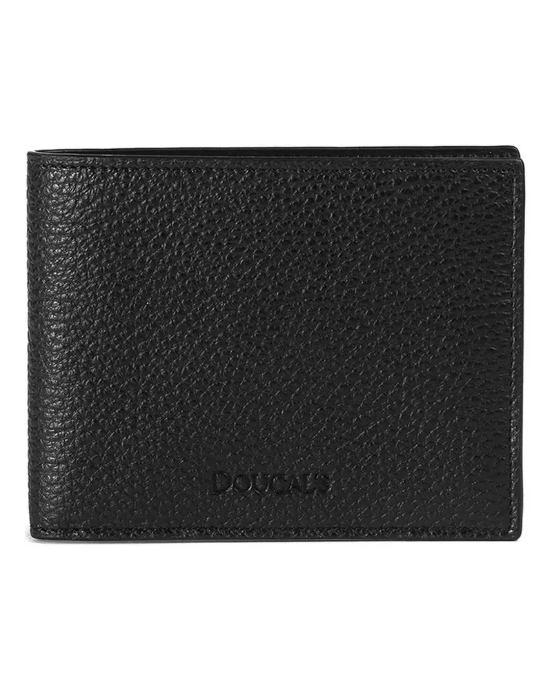 Doucal´s leather wallet - Schwarz Schwarz