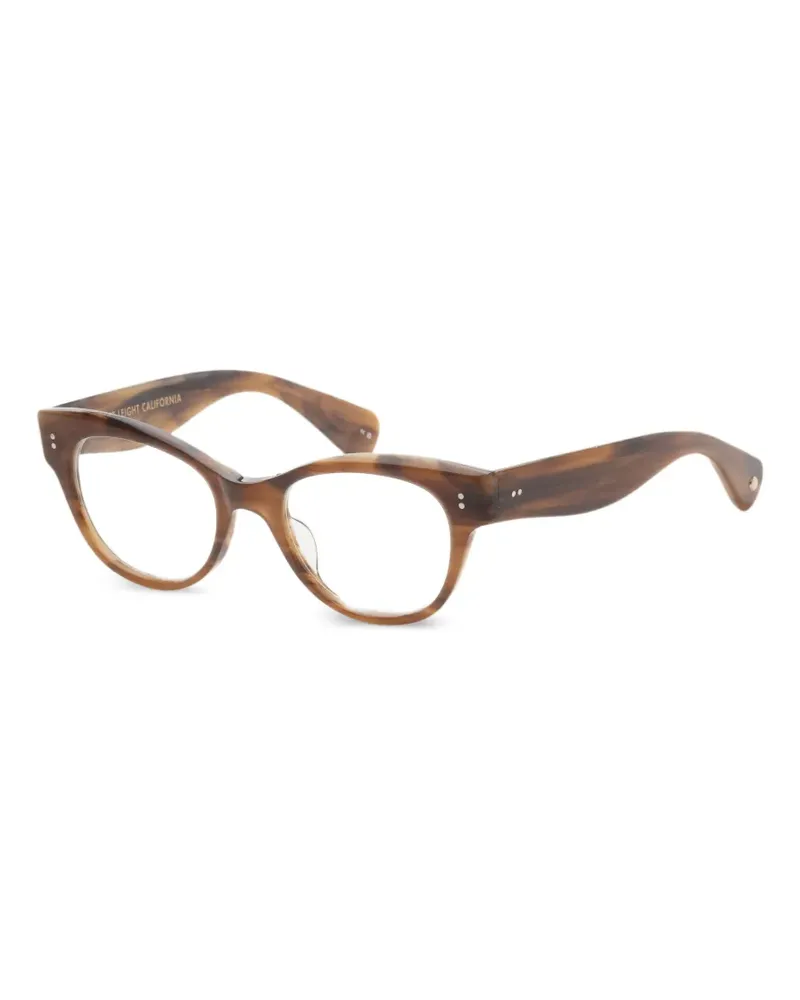Garrett Leight Octavia Brille - Braun Braun