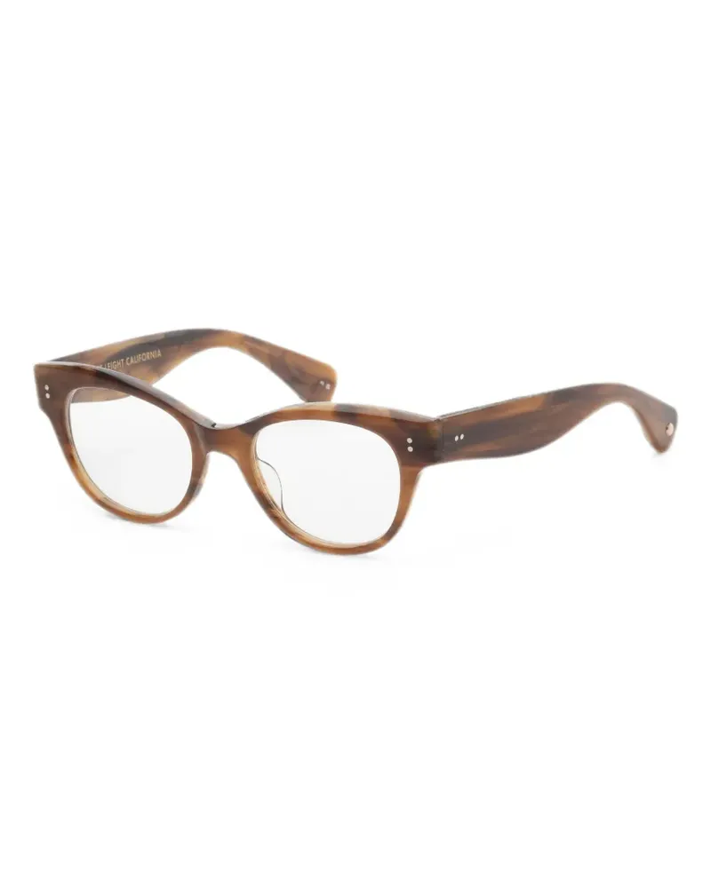Garrett Leight Octavia Brille - Braun Braun