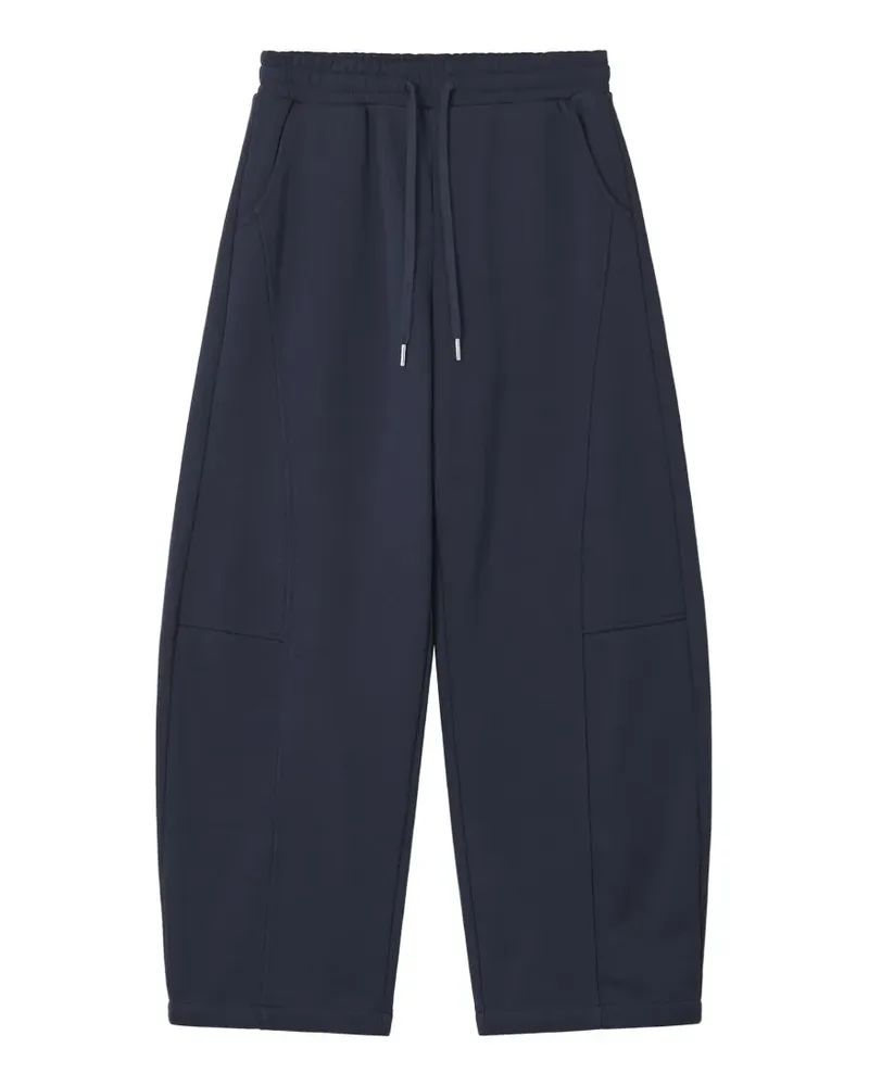 b+ab Jogginghose mit Kontrasteinsätzen - Blau Blau