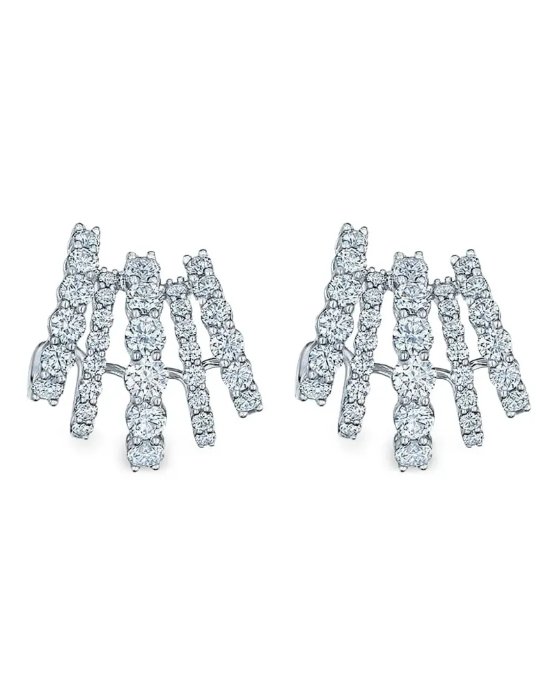 KWIAT Five Row Ear Cuff Ohrringe mit Diamanten - Silber Silber
