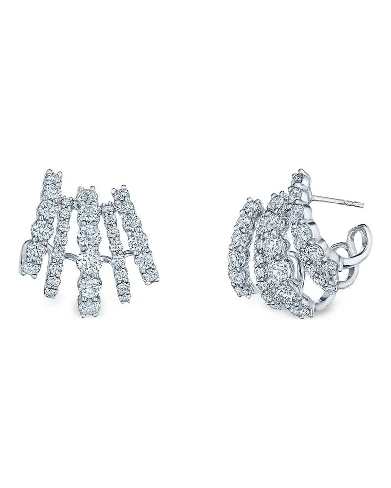 KWIAT Five Row Ear Cuff Ohrringe mit Diamanten - Silber Silber