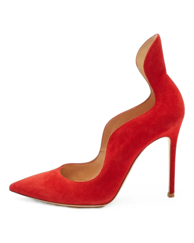 Gianvito Rossi Pumps mit spitzer Kappe - Rot Rot
