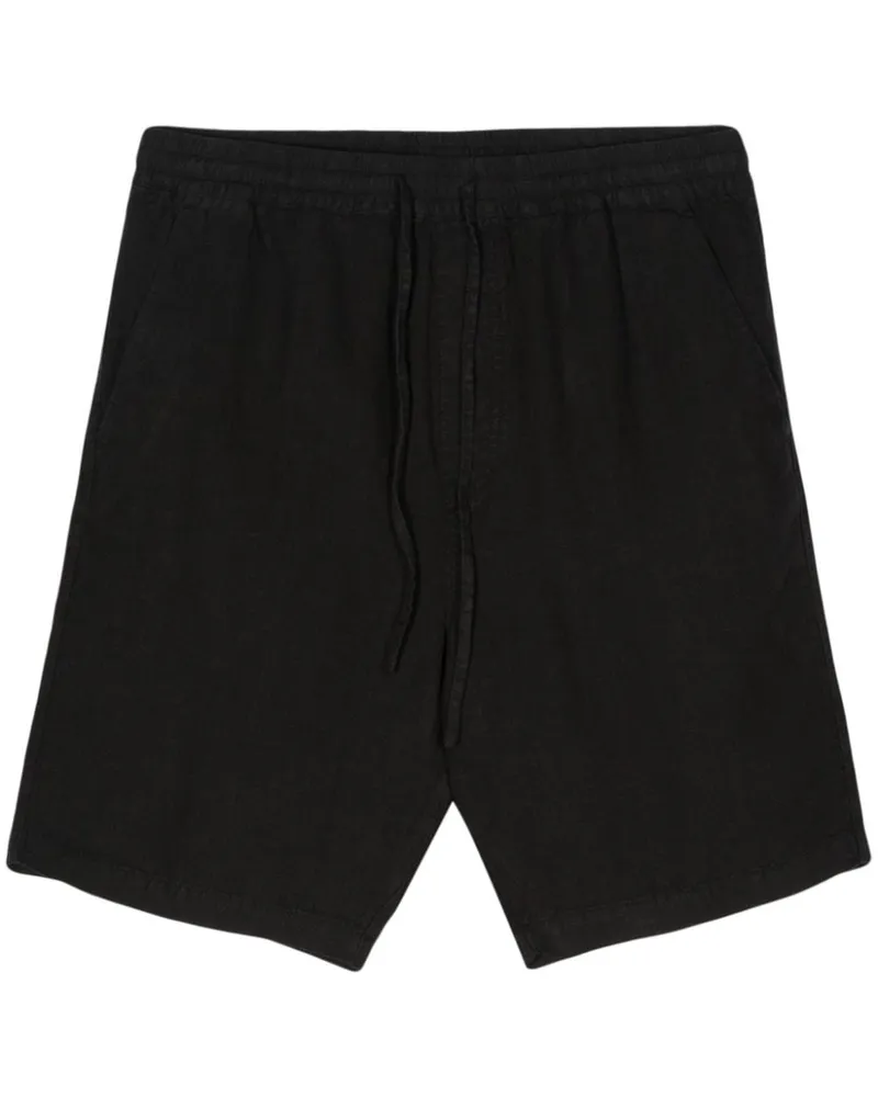 120% Lino Bermudas aus Leinen Schwarz