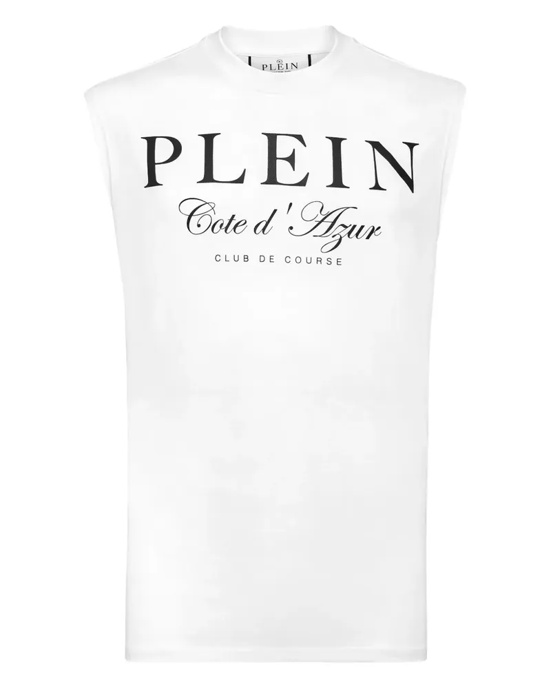 Philipp Plein Club The Course Weste - Weiß Weiß