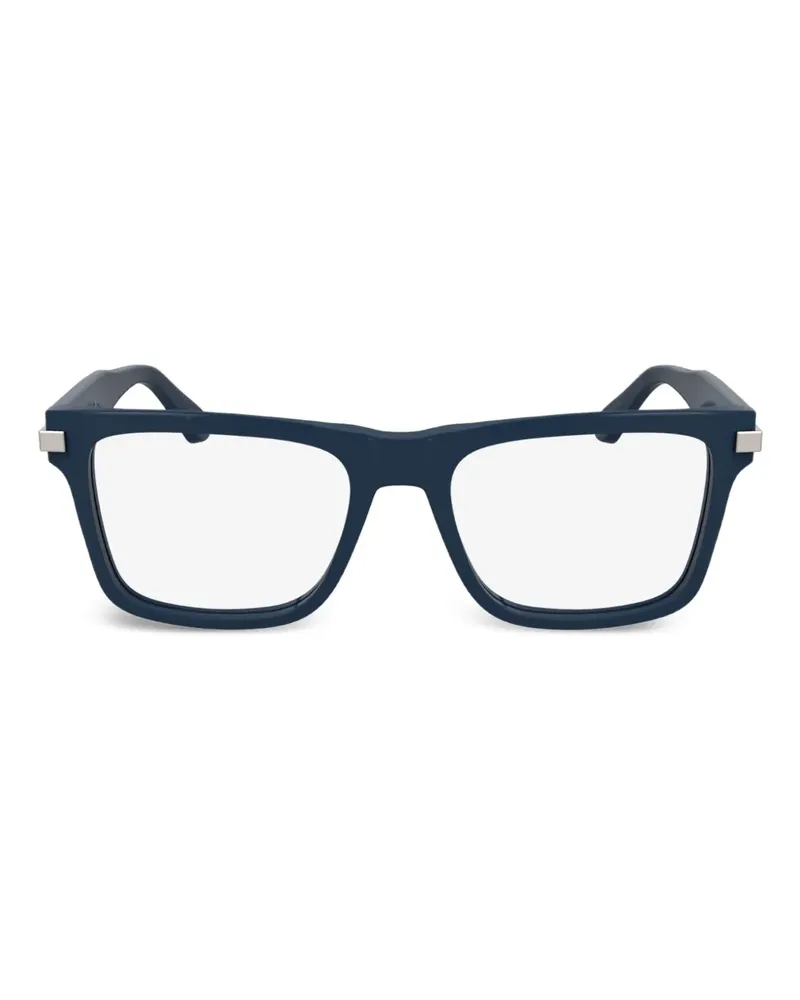 Calvin Klein Brille mit eckigem Gestell - Blau Blau