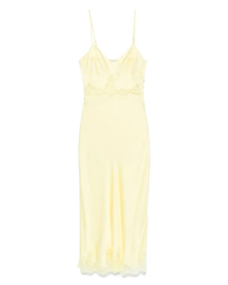 Ermanno Scervino Ärmelloses Kleid - Gelb Gelb