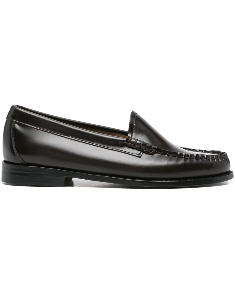 G.H. Bass & Co. Loafer mit mandelförmiger Kappe - Braun Braun