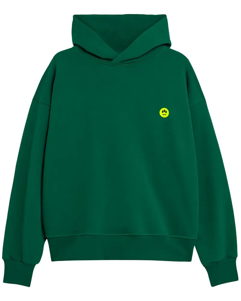 BARROW Hoodie mit Teddy-Motiv - Grün Grün