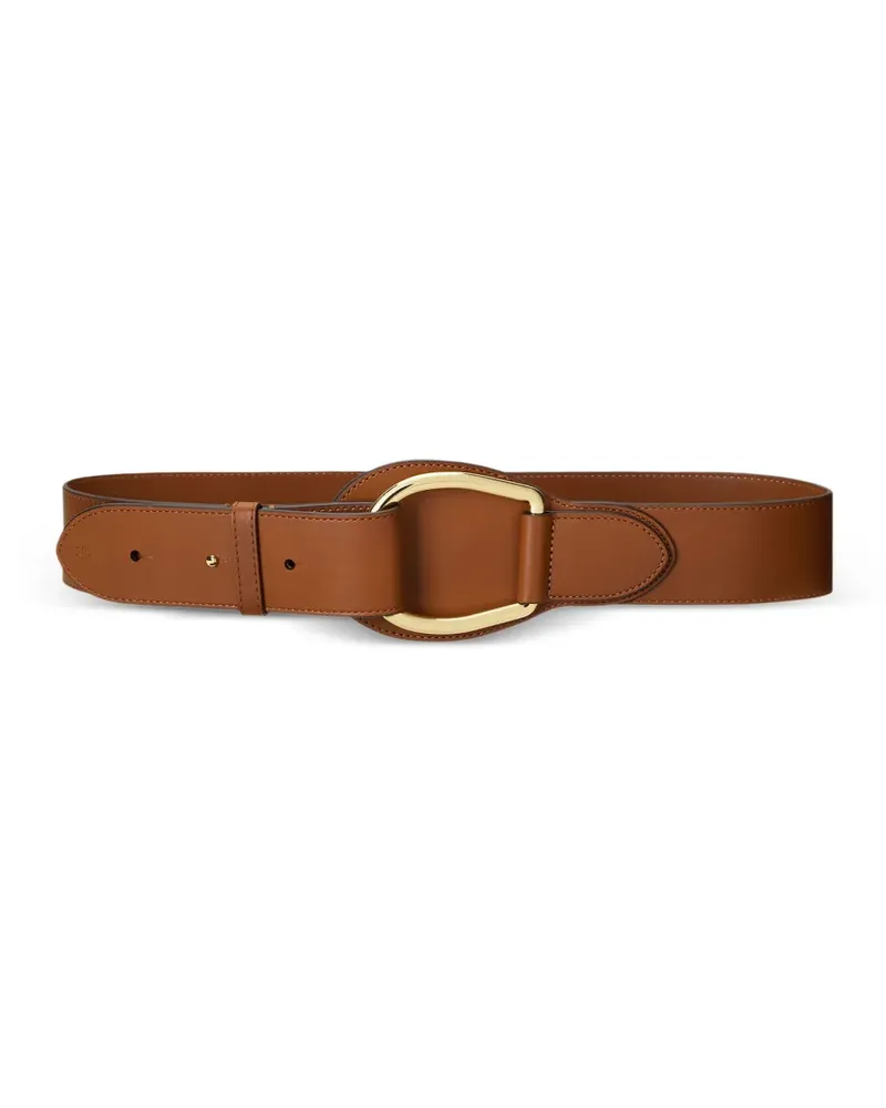 Ralph Lauren buckle leather belt - Braun Braun