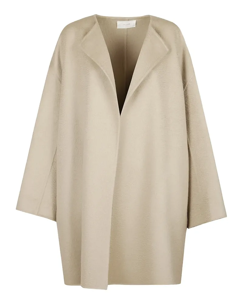 The Row open-front coat - Nude Nude