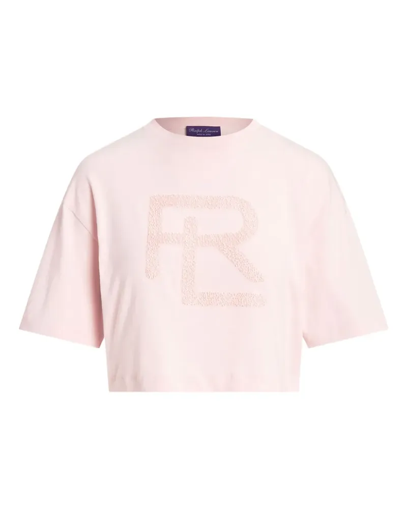 Ralph Lauren Cropped-T-Shirt - Rosa Rosa
