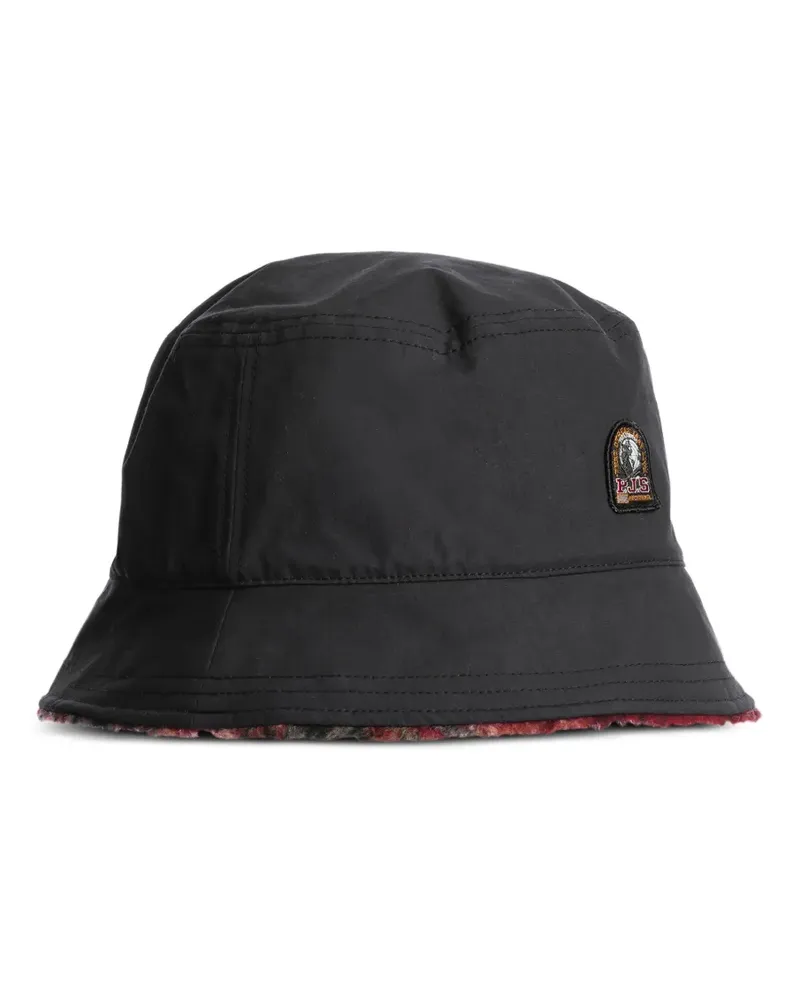 Parajumpers Wendbarer, karierter Fischerhut - Grau Grau
