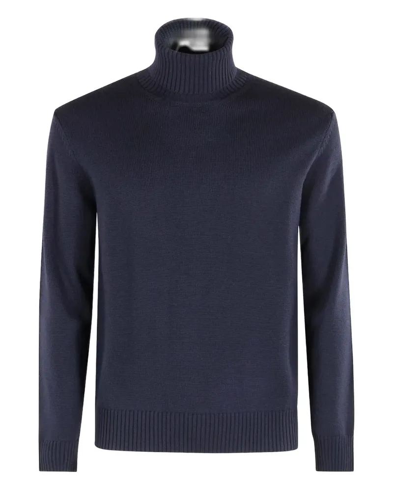 Altea Pullover mit Rollkragen - Blau Blau
