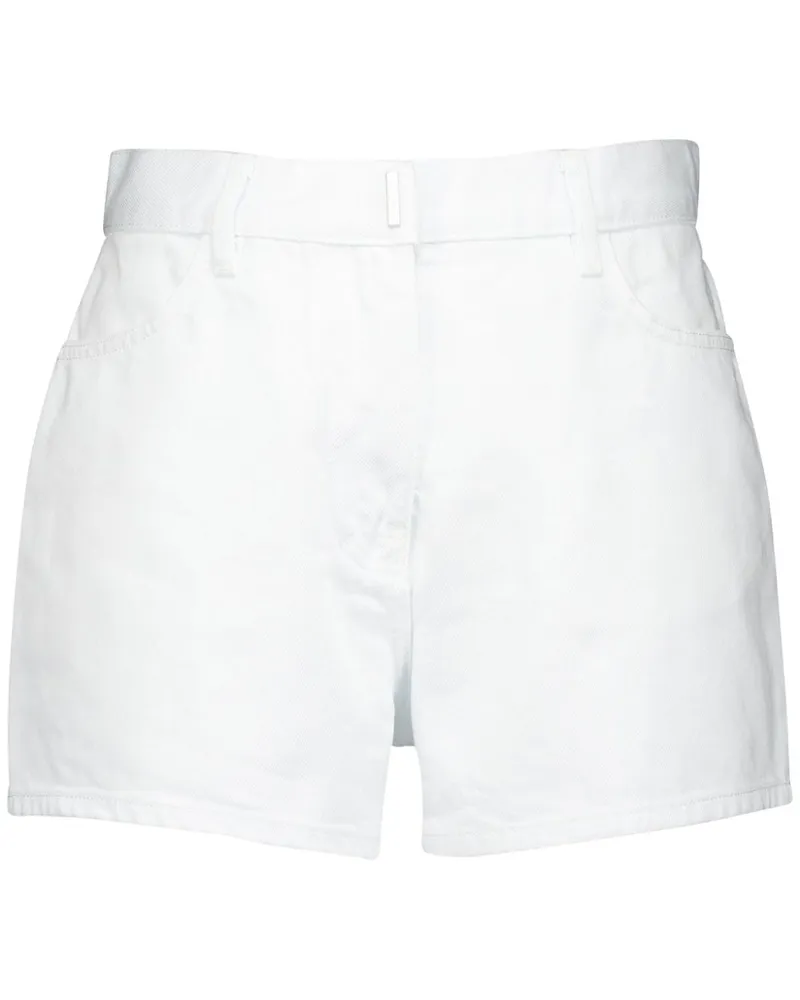 Givenchy Klassische Jeans-Shorts - Weiß Weiß