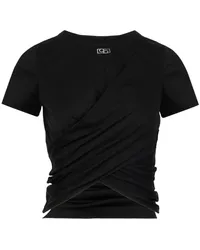 Ports 1961 T-Shirt mit Logo-Applikation Schwarz